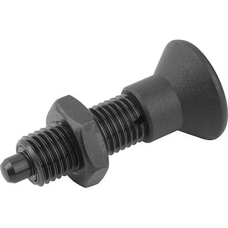 Indexing Plungers Without Collar, Style H, Metric